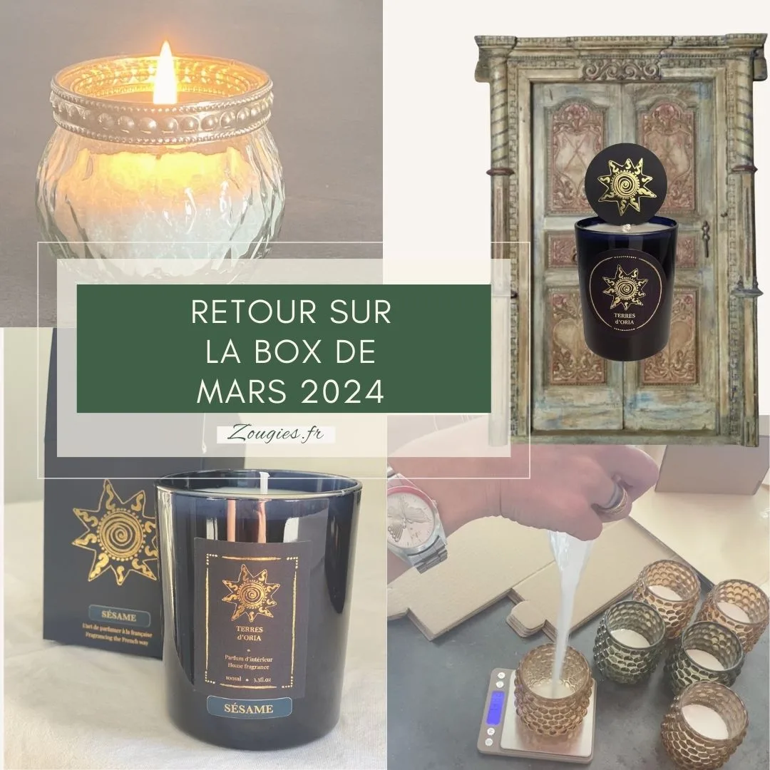 Box Bougie Mars 2024
